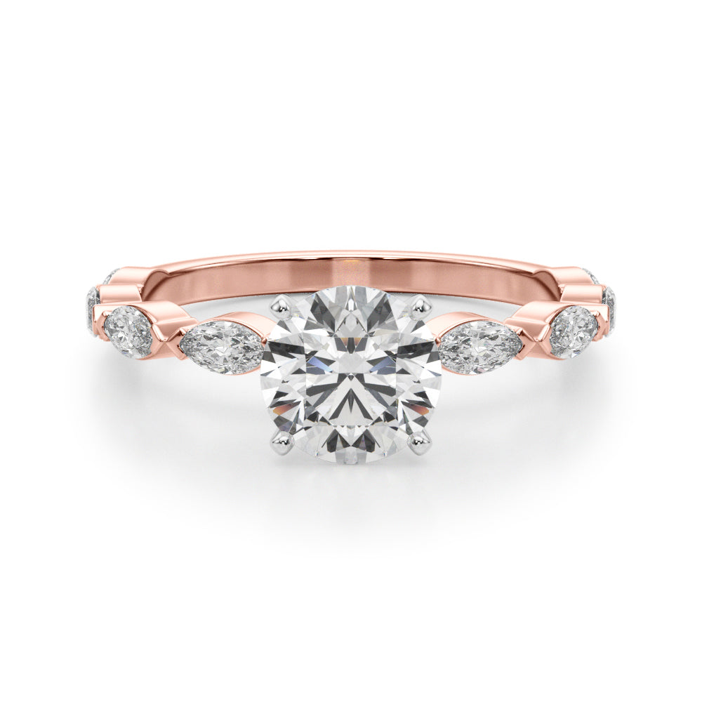 Marnie Marquise Band Engagement Ring
