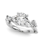 Willow Marquise Leaf Engagement Ring