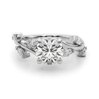 Willow Marquise Leaf Engagement Ring