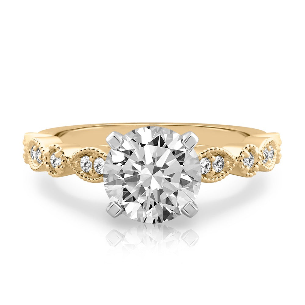 Pandora Marquise and Dot Engagement Ring