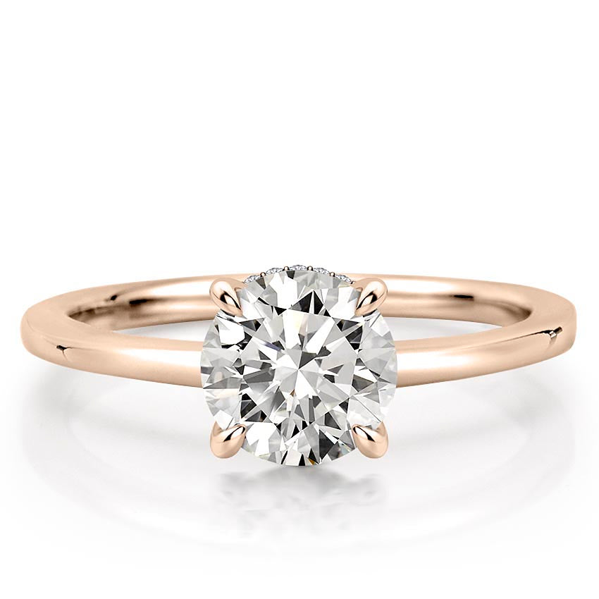 Jolie Secret Halo Engagement Ring