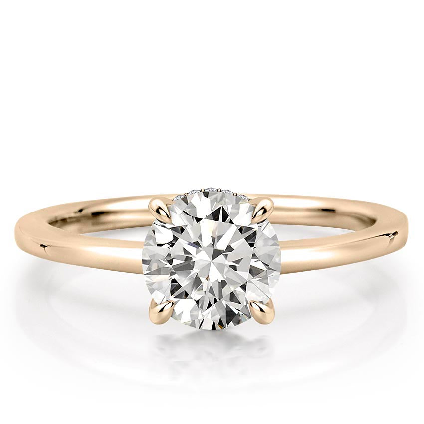 Jolie Secret Halo Engagement Ring