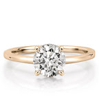 Jolie Secret Halo Engagement Ring