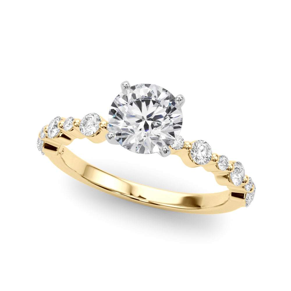 Cordelia Single Shared Prong Engagement Ring