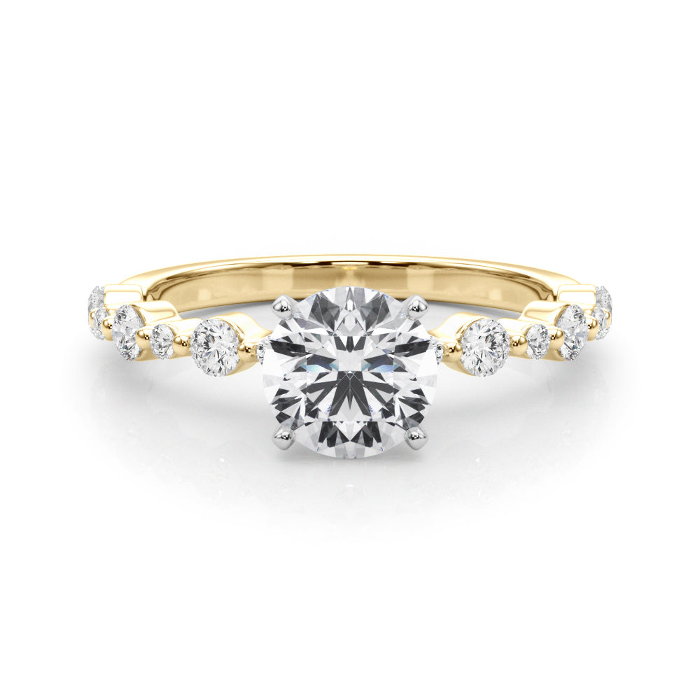 Cordelia Single Shared Prong Engagement Ring