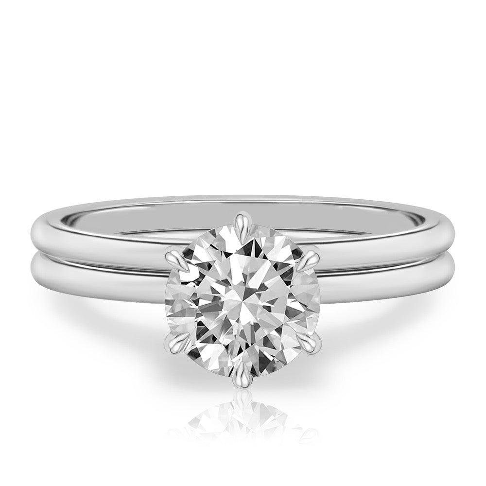 Maeve Six Prong Delicate Solitaire