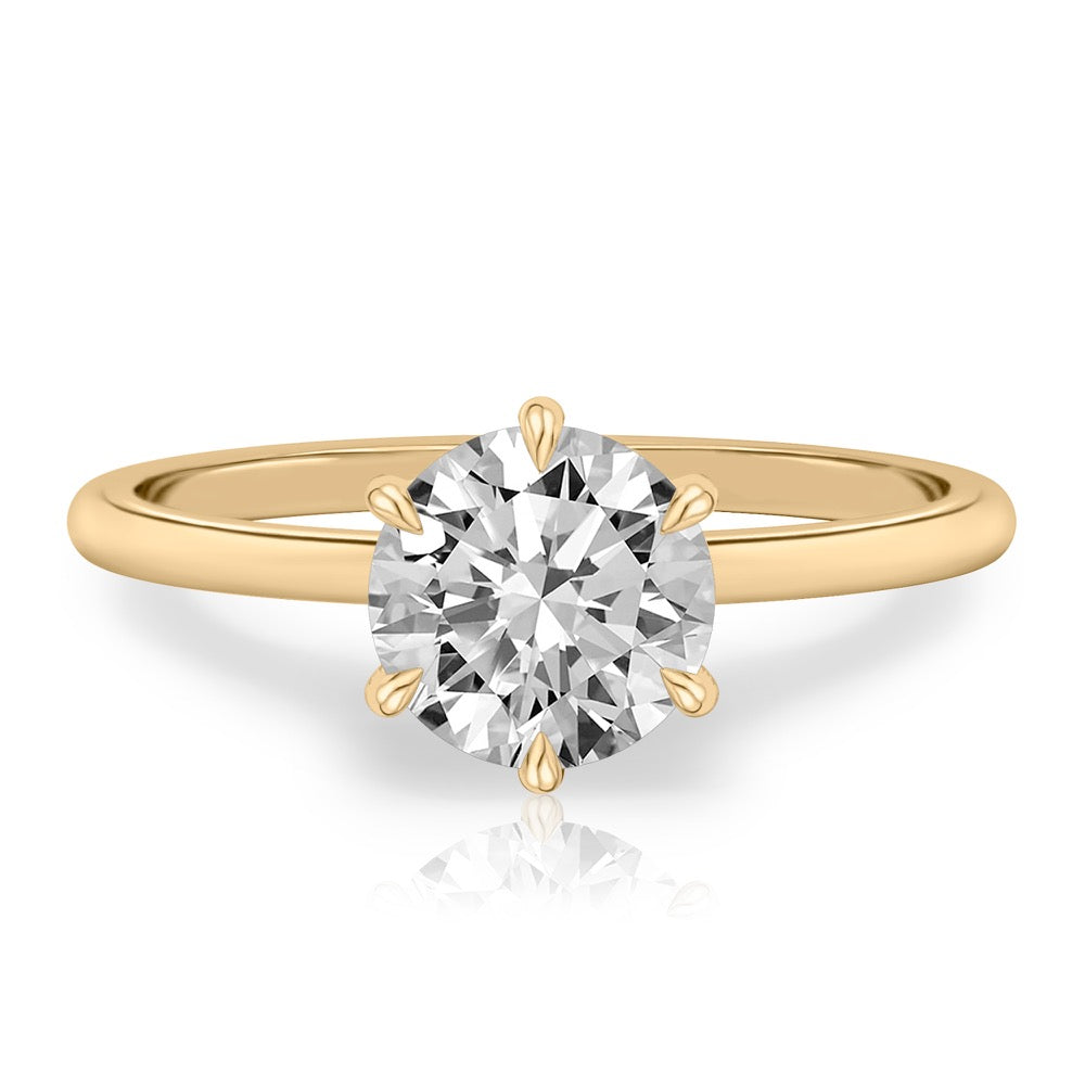 Maeve Six Prong Delicate Solitaire