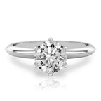 Margot Six Prong Solitaire Engagement Ring