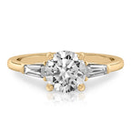 Tapered Baguette Tapered Baguette Engagement Ring
