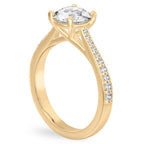 Talia Delicate Cathedral Ring with Side Stones