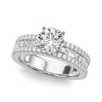 Monroe Triple Row Engagement Ring