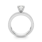 Monroe Triple Row Engagement Ring