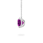 Purple Sapphire Ripple Necklace