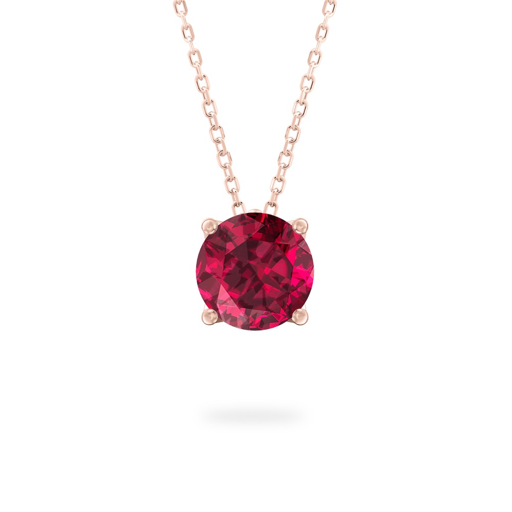 Garnet Ripple Necklace