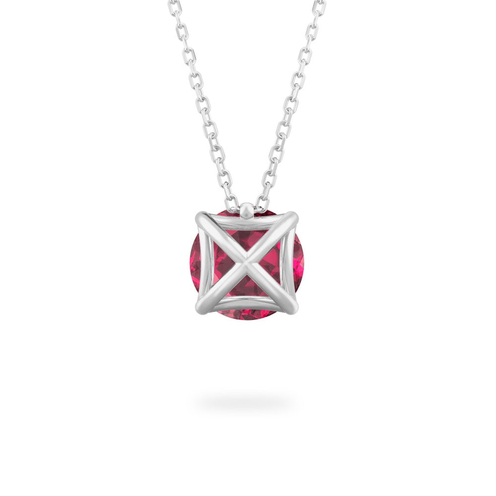 Garnet Ripple Necklace