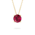 Garnet Ripple Necklace