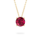 Garnet Ripple Necklace
