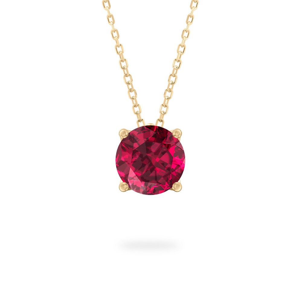 Garnet Ripple Necklace