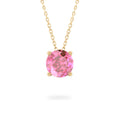 Pink Sapphire Ripple Necklace