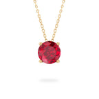 Ruby Ripple Necklace