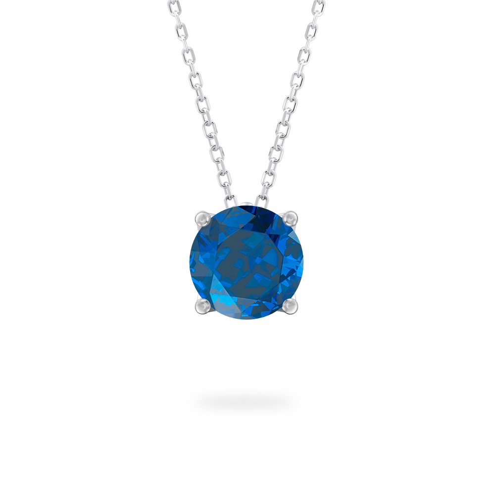 Sapphire Ripple Necklace
