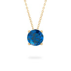 Sapphire Ripple Necklace
