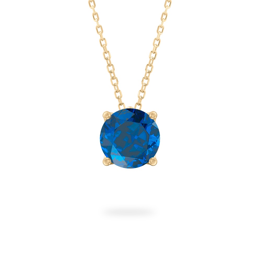 Sapphire Ripple Necklace