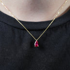 Ruby Ripple Necklace