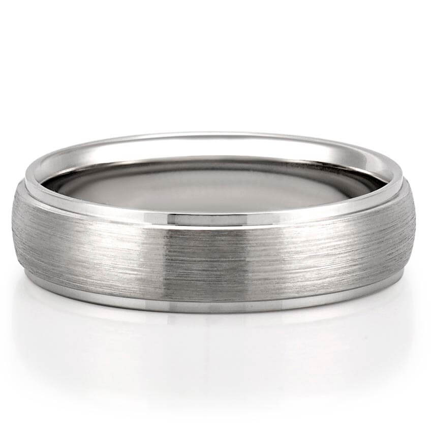Eddy Satin Band with Polished Flat Edges