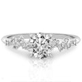 Magic Ring Scattered Diamond Engagement Ring