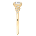 Magic Ring Scattered Diamond Engagement Ring