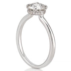 Jolie Secret Halo Engagement Ring