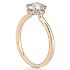 Jolie Secret Halo Engagement Ring