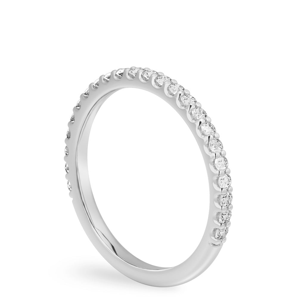 Mekelle Band Delicate Shared Prong Wedding Band