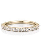 Love Waits Band Pavé Diamond Wedding Band