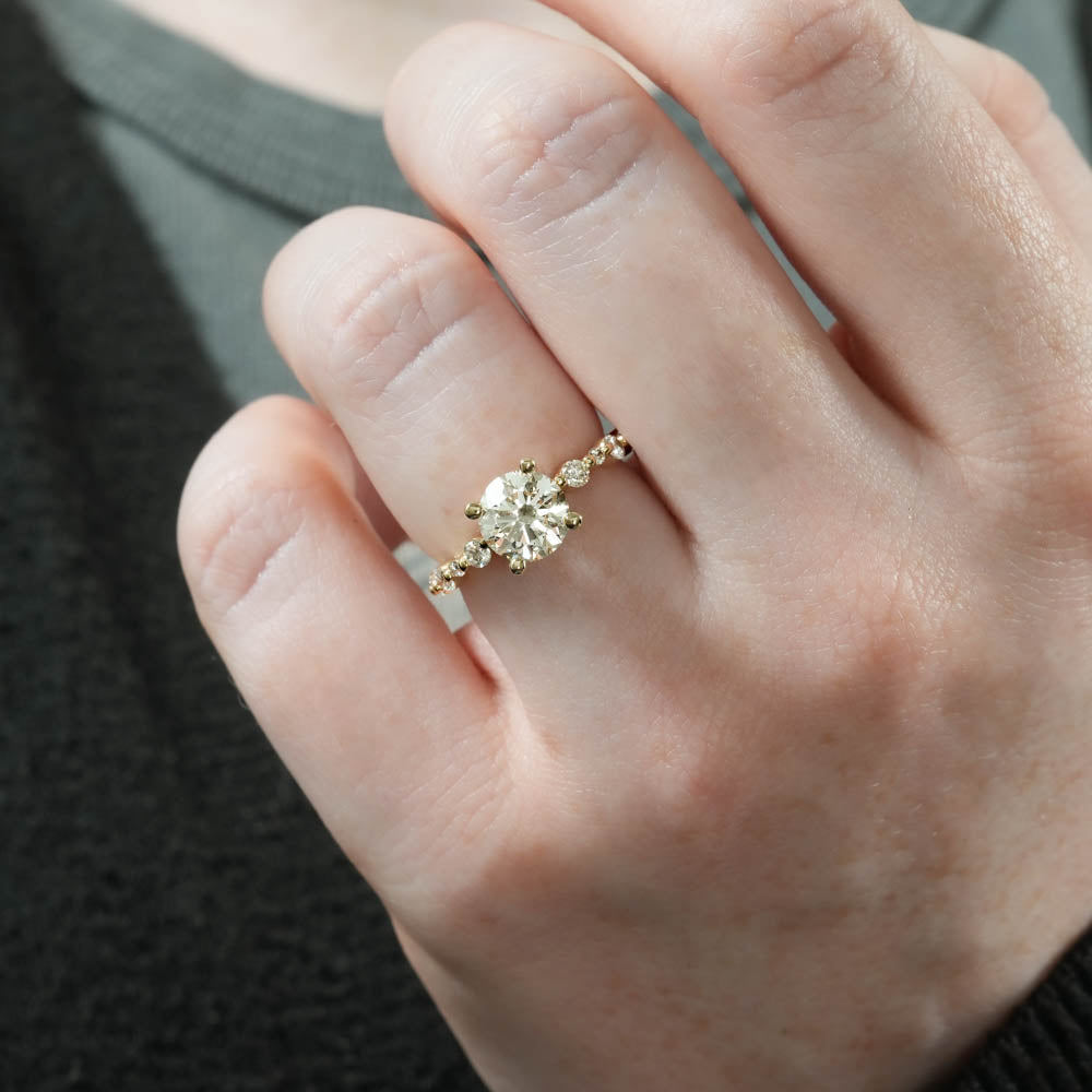 Cordelia Single Shared Prong Engagement Ring