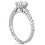 Jemma Cathedral Six Prong Engagement Ring