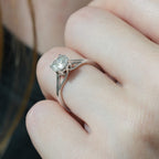 Bekah Intricate Split Shank Solitaire