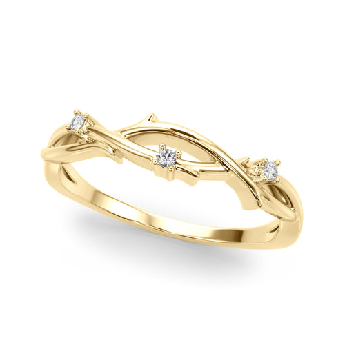 Casia Band Thorn Wedding Band