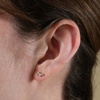 Kendi Earrings Three Stone Earrings