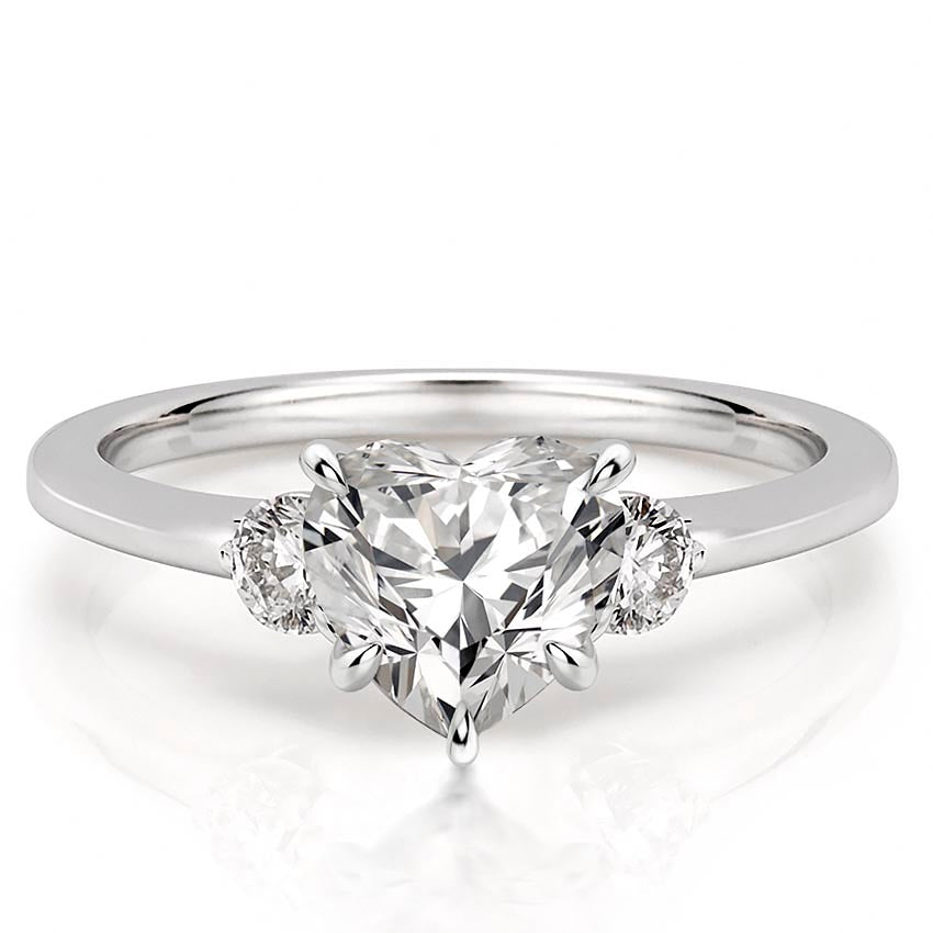Everly Delicate Three Stone Engagement Ring