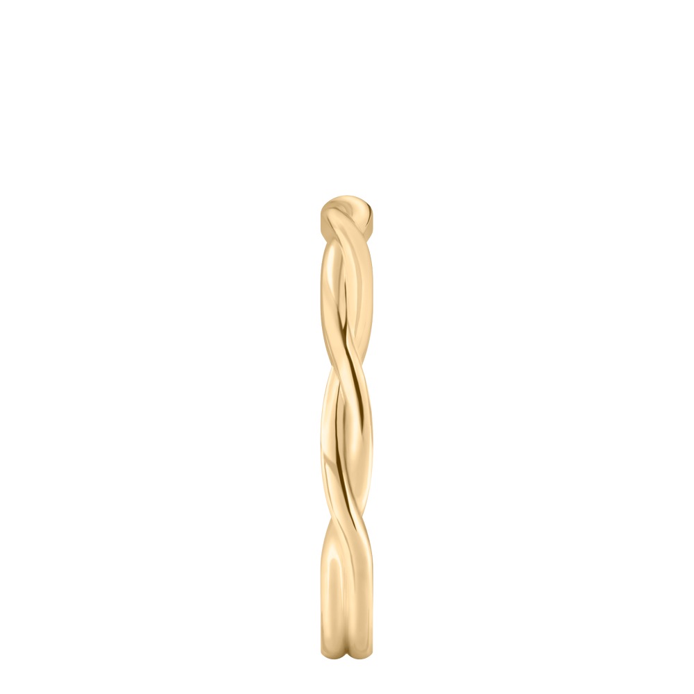 Kyra Band Twisted Wedding Band