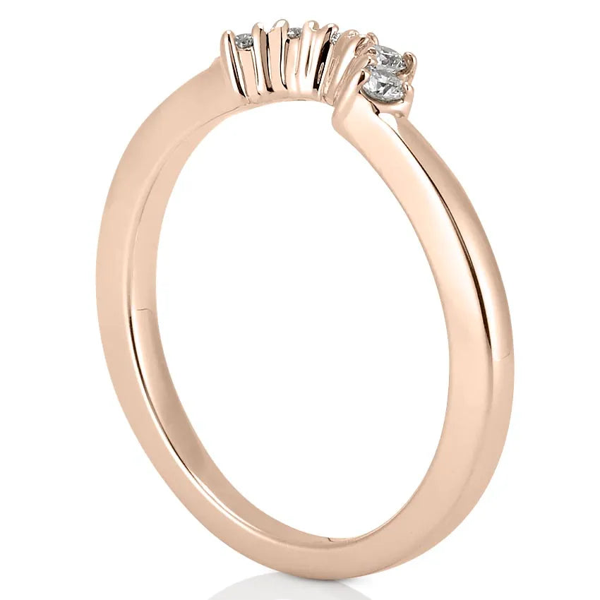 Callan Band Contoured Wedding Band
