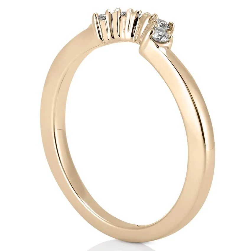 Callan Band Contoured Wedding Band