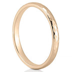Greta Band Delicate Hammered Wedding Band