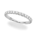 Laurel Band 2mm Wedding Band with Diamonds