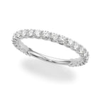 Laurel Band 2mm Wedding Band with Diamonds