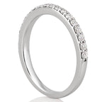 Love Waits Band Pavé Diamond Wedding Band