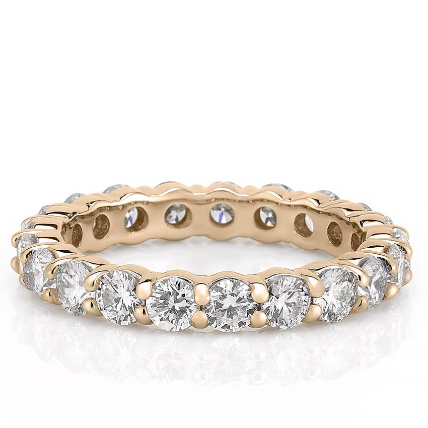 Lab Diamond Eternity Band (3mm) Round 3mm Lab Diamond Eternity Band
