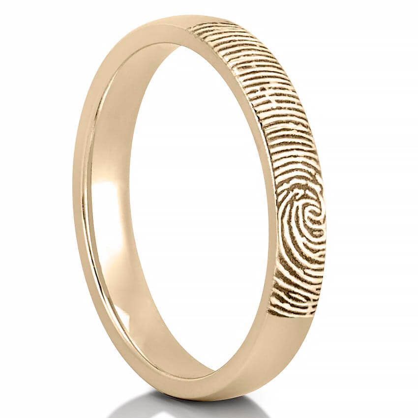 Women’s Fingerprint Wedding Band